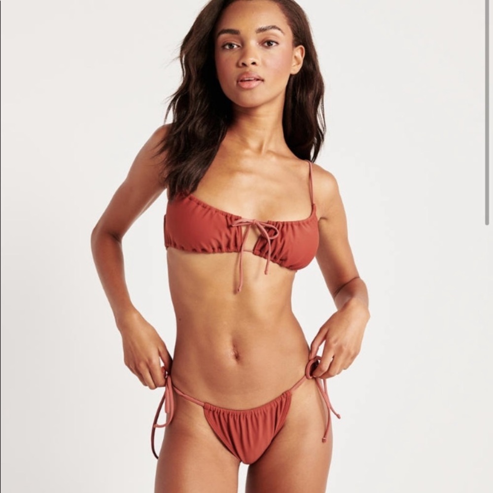 Cinched bikini
